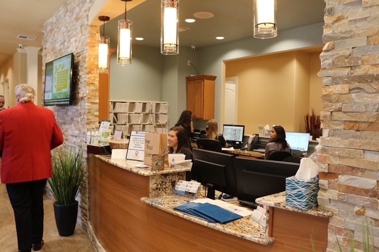 Massage Therapy Temple TX Main Reception Area