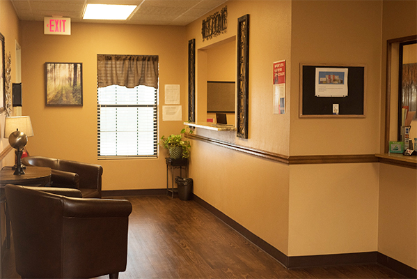 Massage Therapy Waco TX Reception